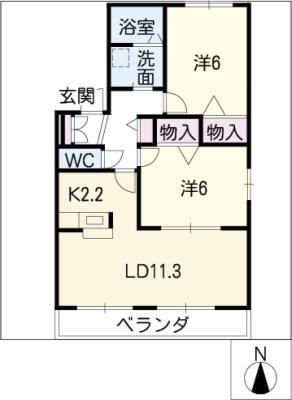 ヘーベルシャンテＳ棟のイメージ