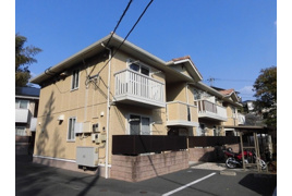 熊本市北区高平のアパートの外観