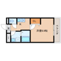 天理市川原城町のマンションの間取り