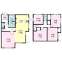 揖保郡太子町馬場の戸建ての間取り