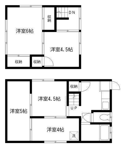 練馬区大泉町1丁目&nbsp;2階建&nbsp;築61年のイメージ