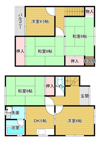 間取り：227102165396