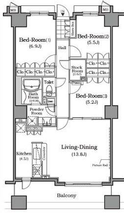 間取り：214073288209