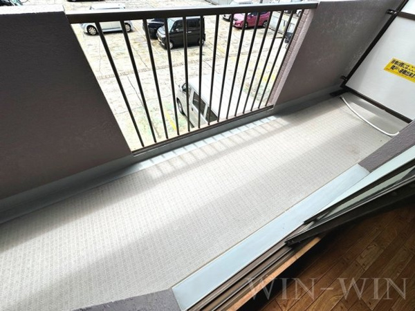 【エクシード松山のバルコニー】