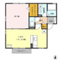 アジュール　Ａの間取り