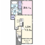 グラッシュフル Aの間取り