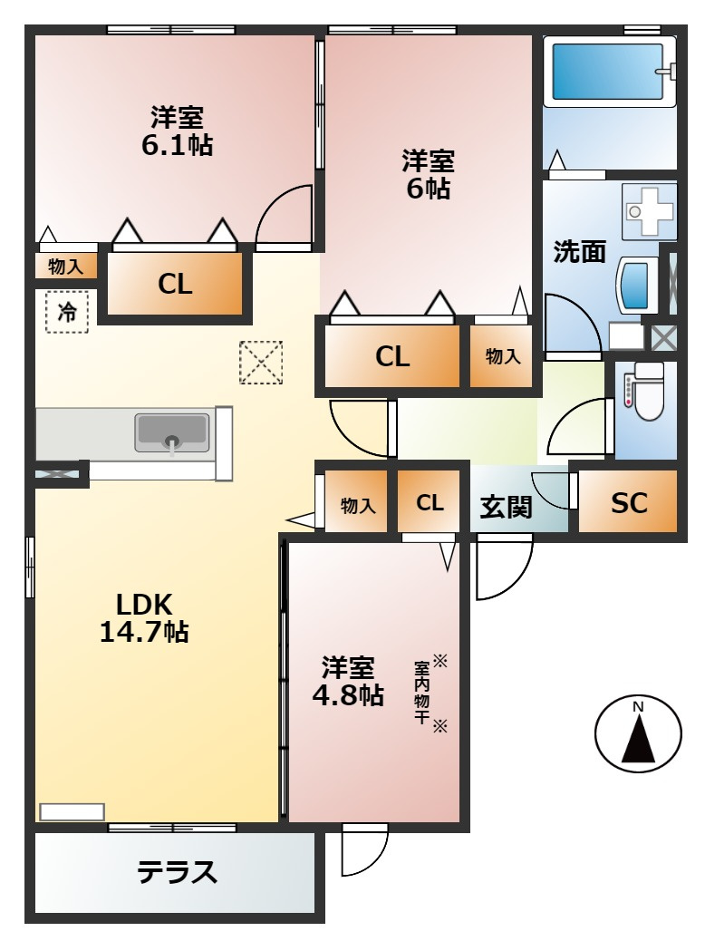 間取り：221014610439
