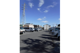 北葛西彦田第1駐車場の外観