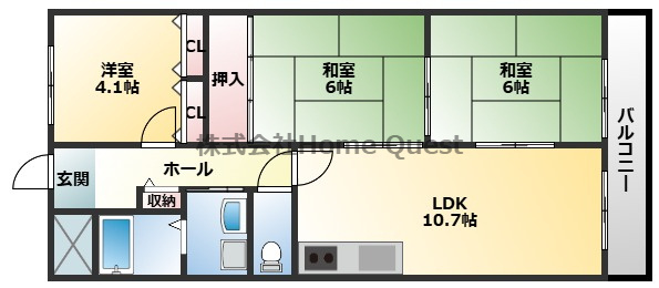 間取り：227102952574