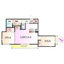 CasaRegio堺東の間取り