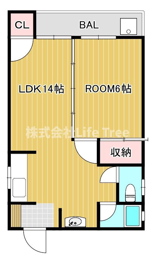 高松市福田町 4階建 築49年のイメージ