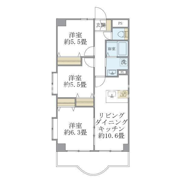 間取り：212058611064