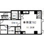 西長堀ビジネスゾーン7階の間取り