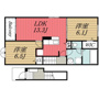 大森アパート Bの間取り