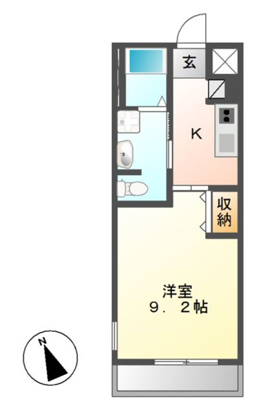 グレーシアⅡの間取り