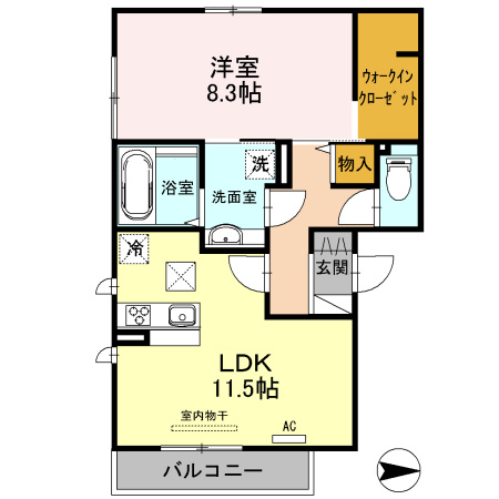 間取り：227103174407