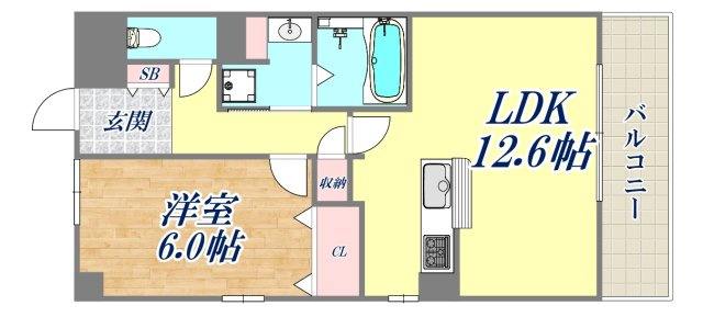 マーベラスKの間取り