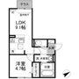 D-room城野の間取り