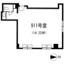 新宿Ｑフラットビルの間取り