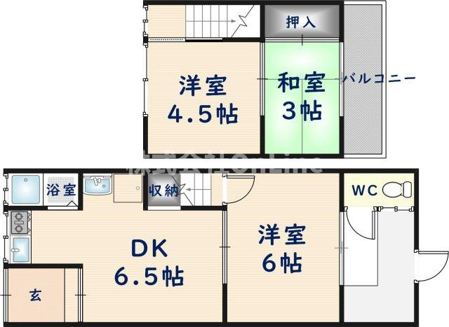 間取り：227091544953