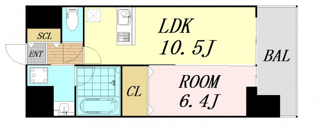 大阪市北区同心2丁目&nbsp;15階建&nbsp;築6年のイメージ