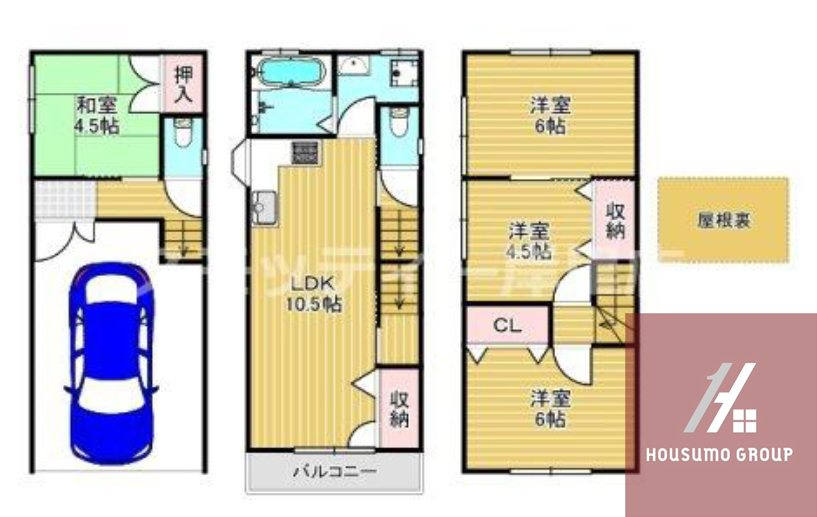 間取り：227101365529