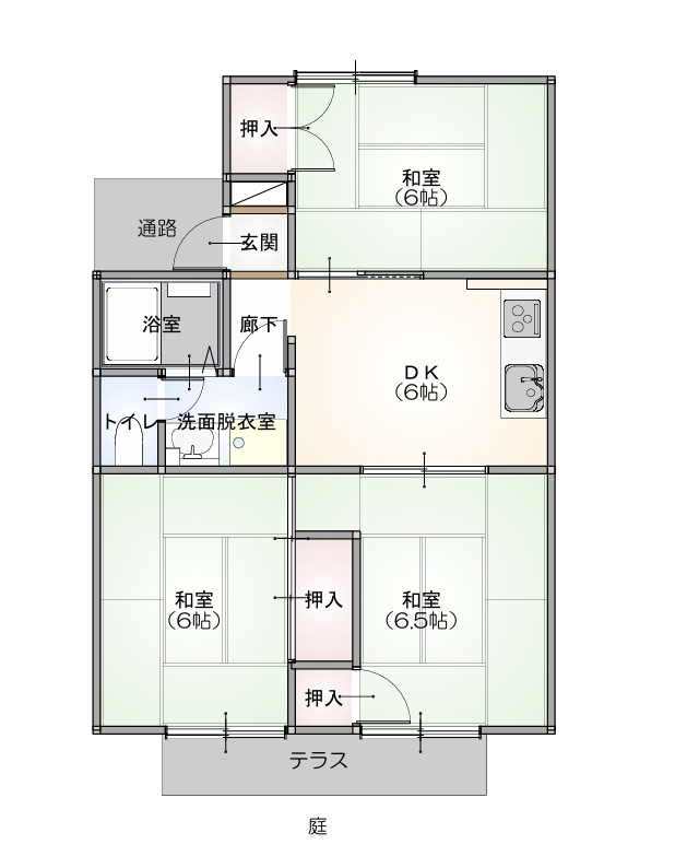 瀬戸ハイツB棟のイメージ