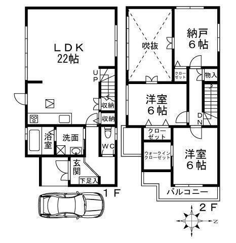 間取り：227104039276