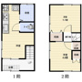 加賀貸家の間取り