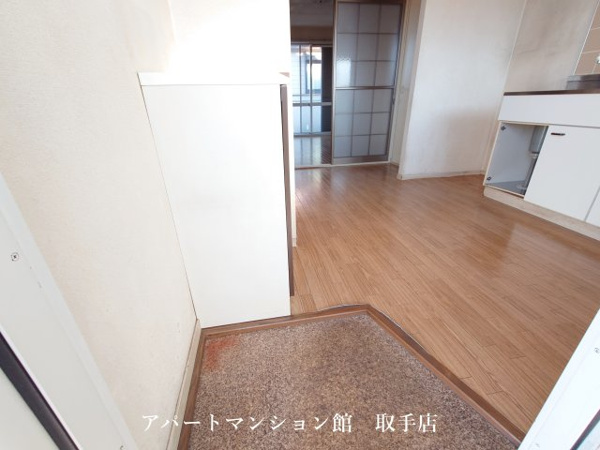 【シティコーポの玄関】