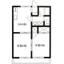 クレールアイキョウA棟の間取り