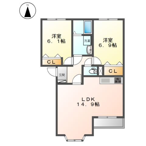 大垣市中野町5丁目&nbsp;2階建&nbsp;築14年のイメージ