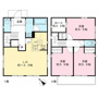 府中市四谷3丁目戸建の間取り