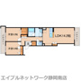 静岡市駿河区馬渕のマンションの間取り