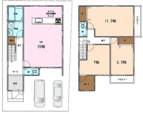 間取り：227102467176