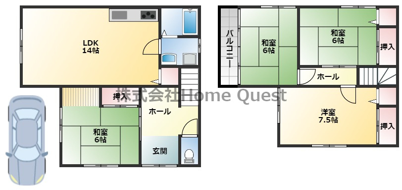 間取り：227088703359