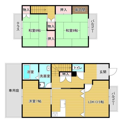 間取り：227102835962