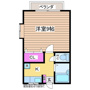 MIZOGUCIハイツの間取り
