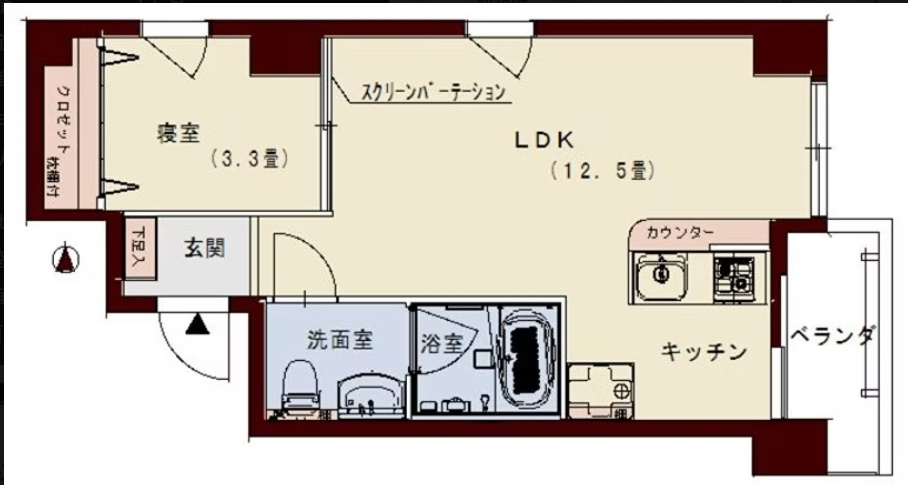 コリドールリブのイメージ