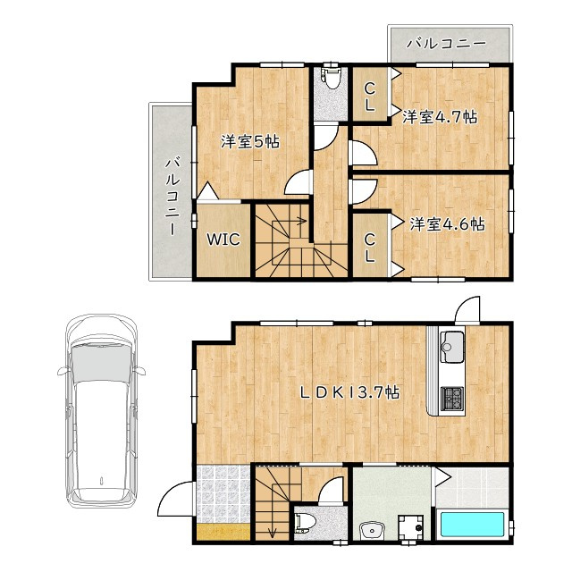 間取り：227103162374