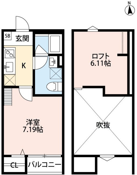 【コンフォータスの間取り】