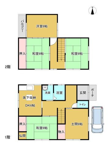 間取り：227104956217
