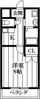フェニックス東大阪Ⅱの間取り