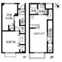 Four Leaf Cloverの間取り