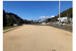 大津市牧の事業用地の外観