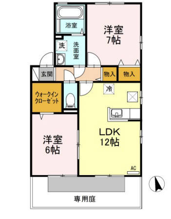 リビングタウン松縄　Ａ棟のイメージ