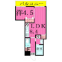 ＬＥＶＩＣＩＡ ＢＬＤＧ.Ⅱ(レヴィシアビルディングツー)の間取り