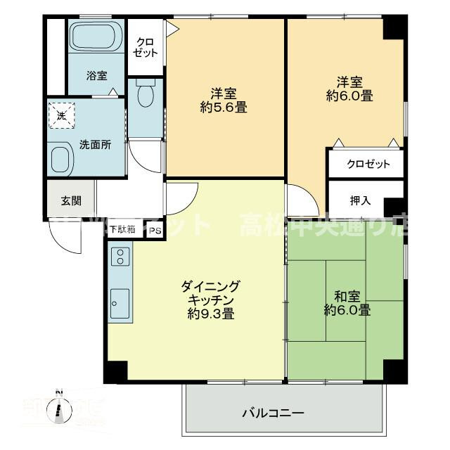 フォブールタウン成合Dのイメージ