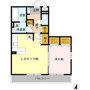 ラヴィーヌの間取り