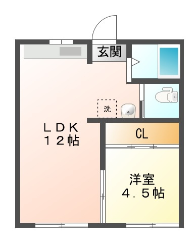 ピレーネ垂水の間取り